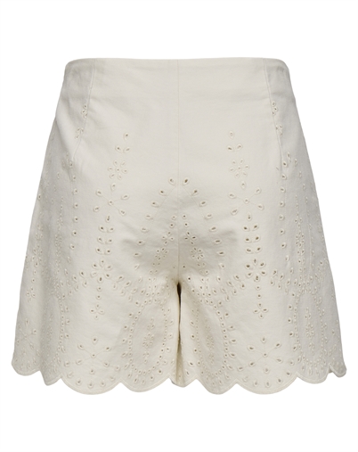 Only - ONLElsa Crochet Shorts - Cloud Dancer